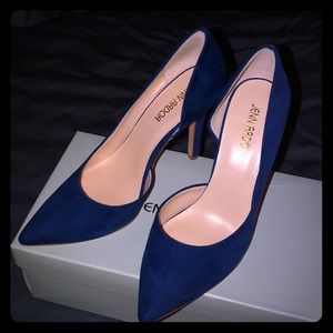 Royal blue heels